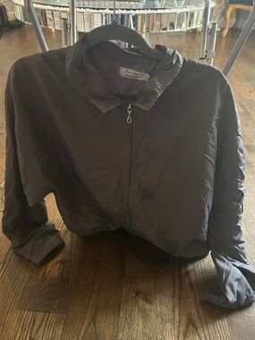 Women's Lightweight Zip-Up Jacket - Gray